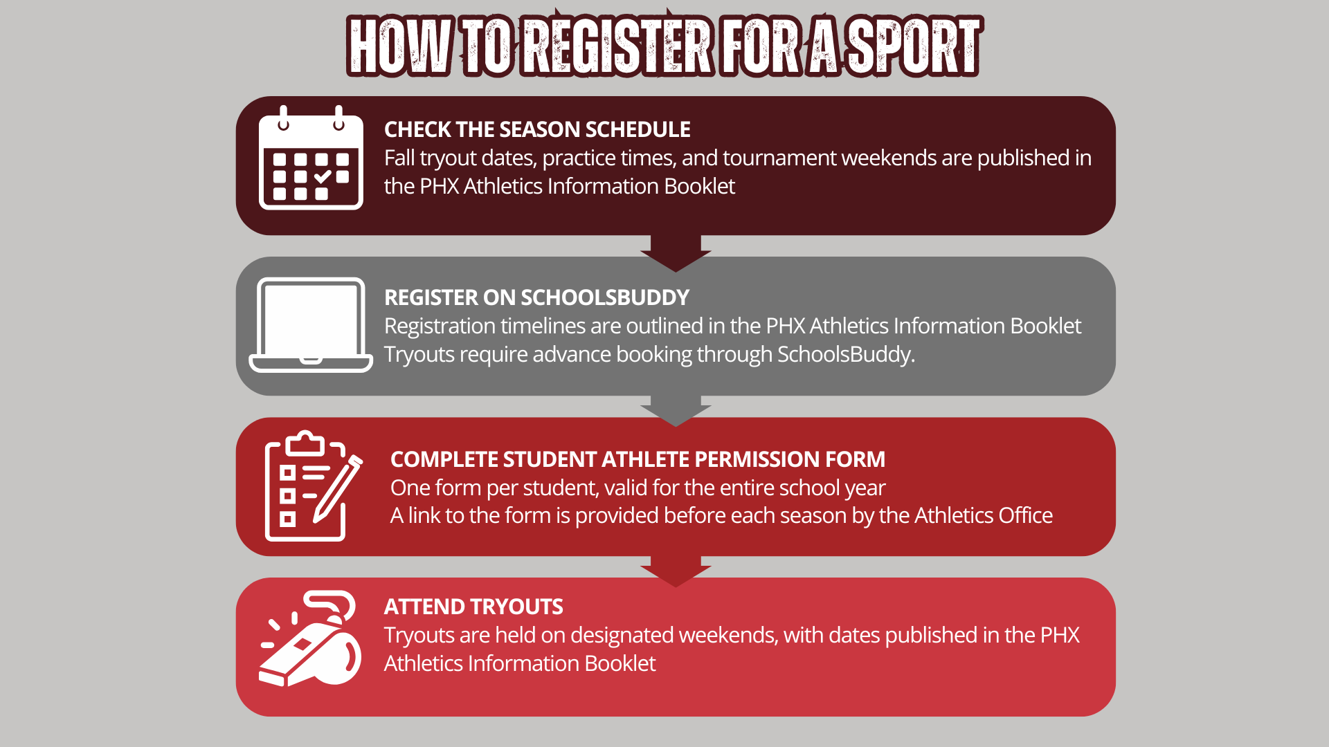 Athletics Calendar