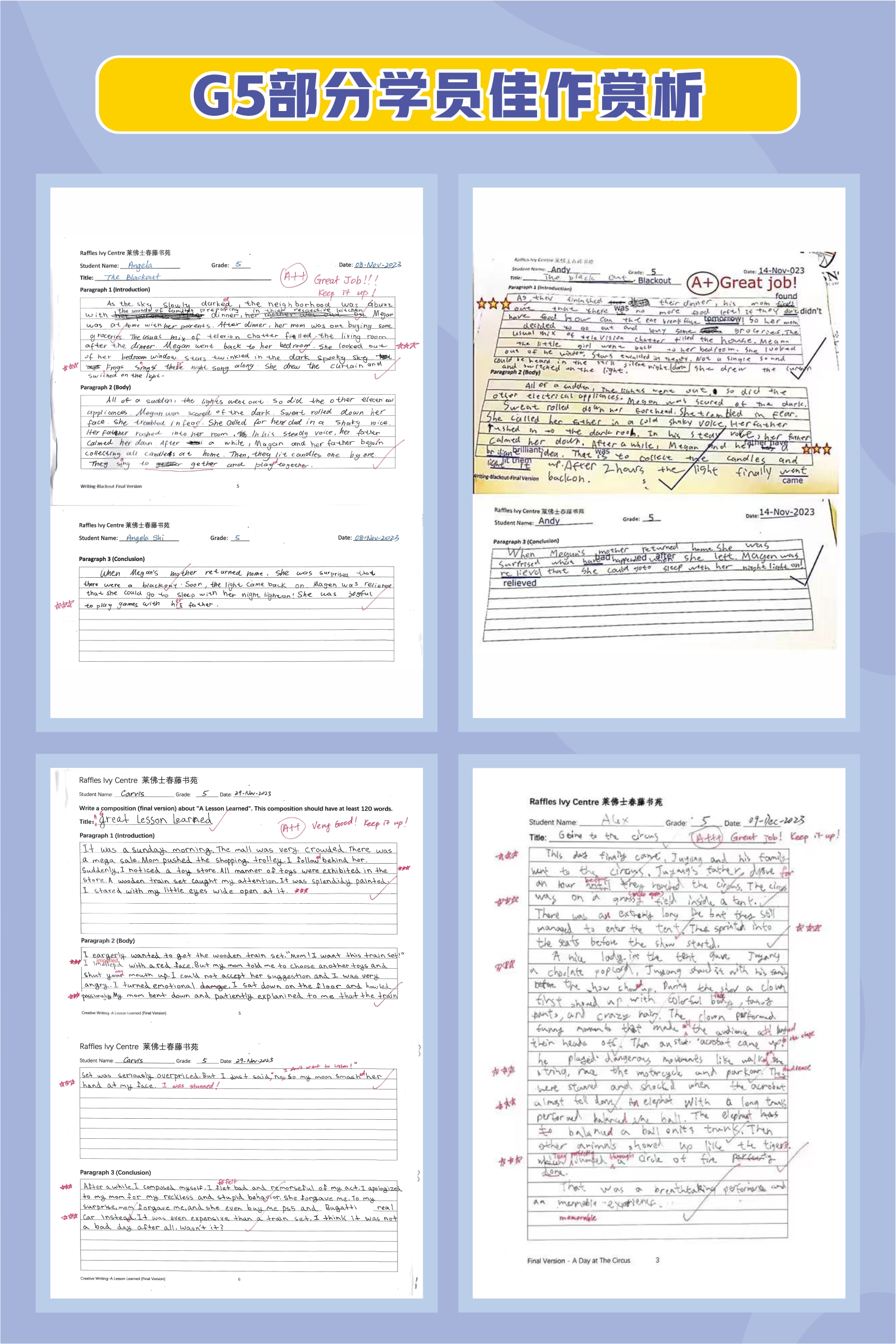 English Creative Writing