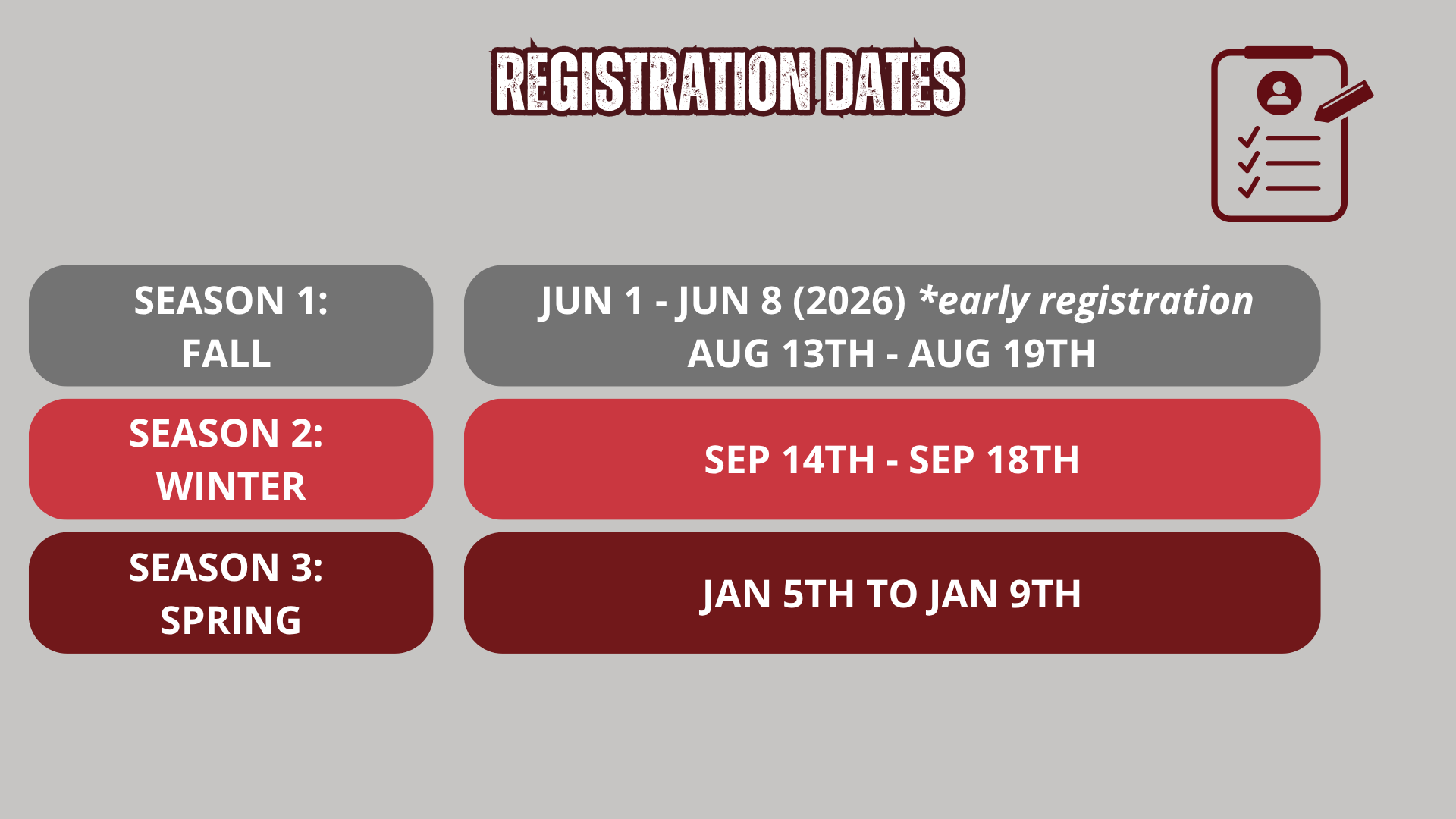 How to Register for a Team